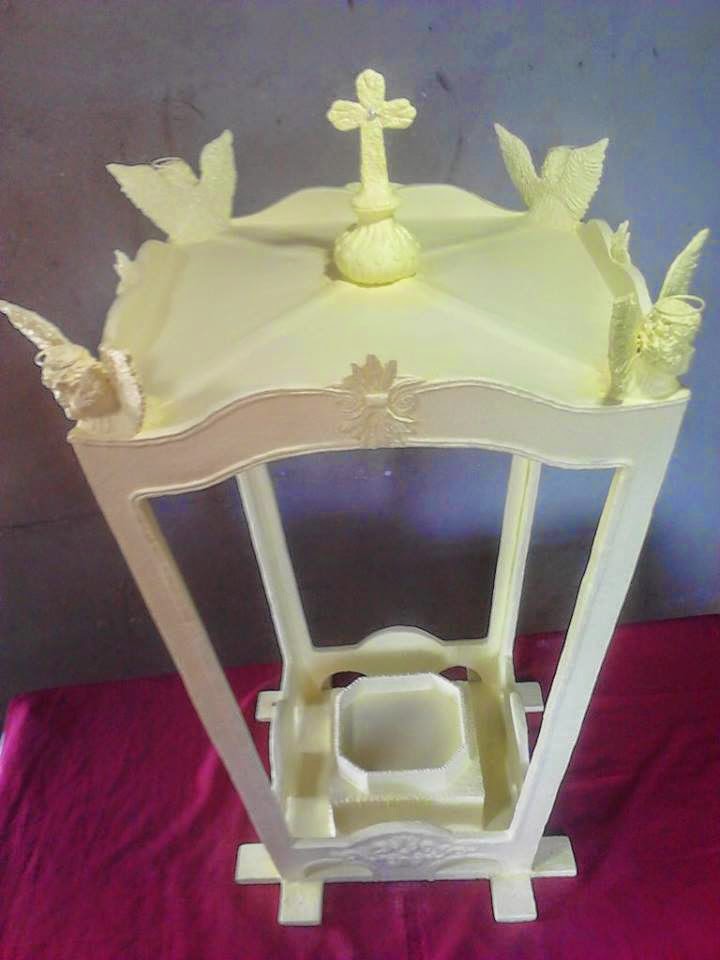 Artesã Elienice Almeida Dedicou Cinco Semana na Criação da Cúpula do Andor de Santo Antônio Artesã Elienice Almeida Dedicou Cinco Semana na Criação da Cúpula do Andor de Santo Antônio