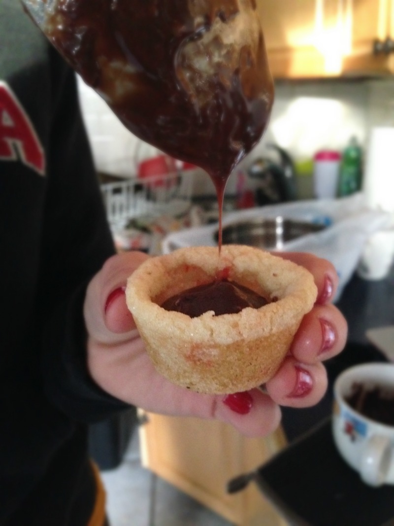 Mint Hot Cocoa Cookie Cups A Hopeful Hood