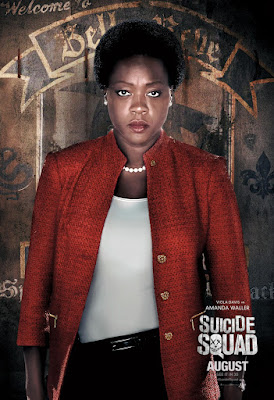 Suicide Squad Viola Davis Amanda Waller Poster