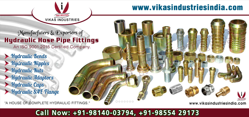 Hydraulic Hose Pipe End Fittings Manufacturers Suppliers In India