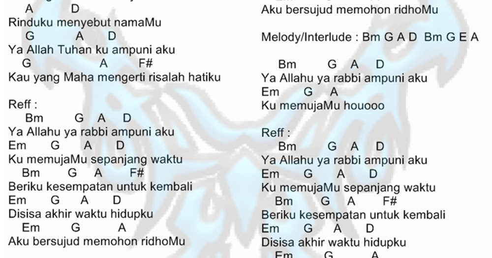 Kunci Gitar Bondan