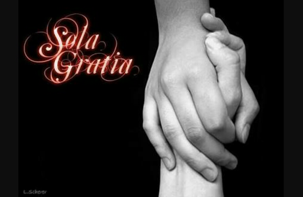 "SOLA GRATIA". 