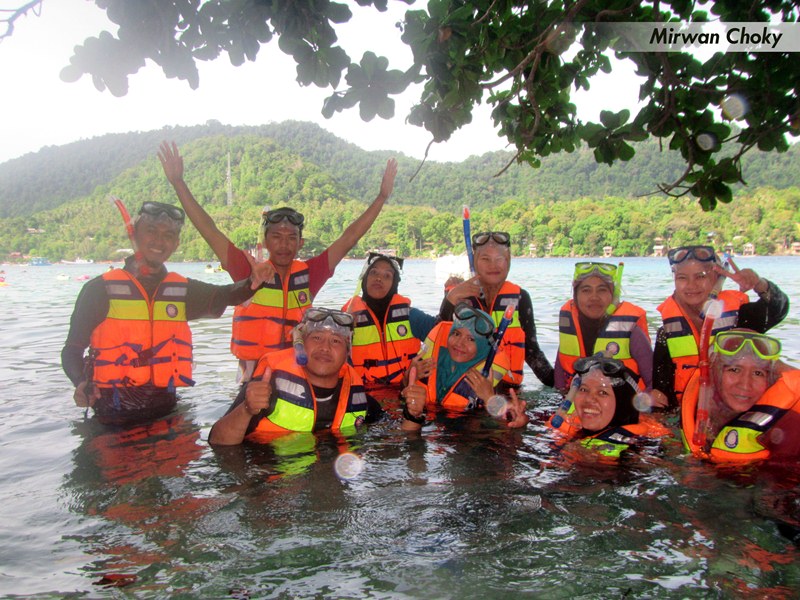 Snorkeling dan Diving di Pantai Iboih Aceh