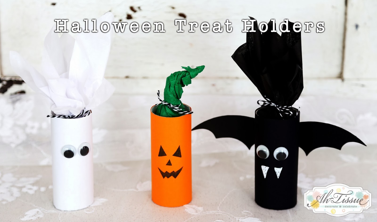 Get Your D.I.Y On!!: Halloween treat holders made from recycled toilet ...