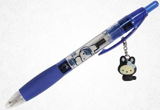 Hello Kitty blue bunny ballpoint pen for school
