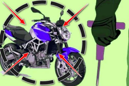 Tips Ampuh Anti Maling Motor Gak Pake Ribet