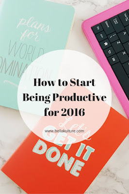 How To Start Being Productive