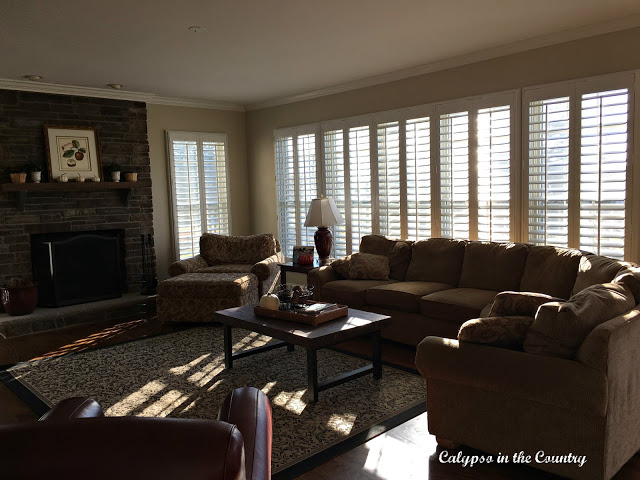 Family Room Before Family Room Before