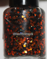 Carpe Noctem Cosmetics indie nail polish Reflection in Flames swatch review