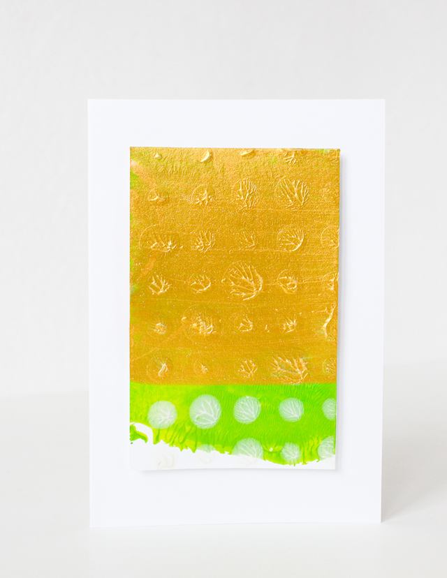 creating with janna- beginner gelli plate printing