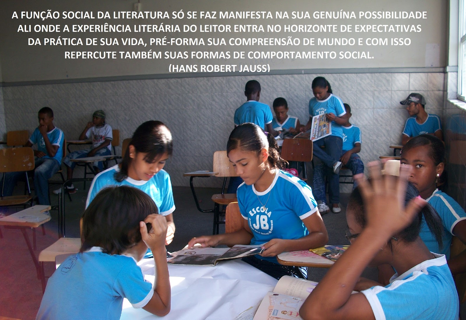 PELO MUNDO AFORA... VI, LI, GOSTEI!: A FUNÇÃO SOCIAL DA LITERATURA