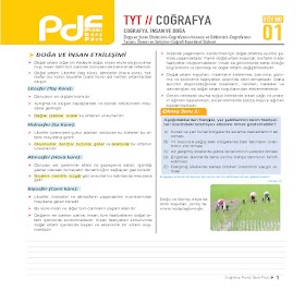 Eğitim Vadisi TYT Coğrafya Planlı Ders Föyü PDF