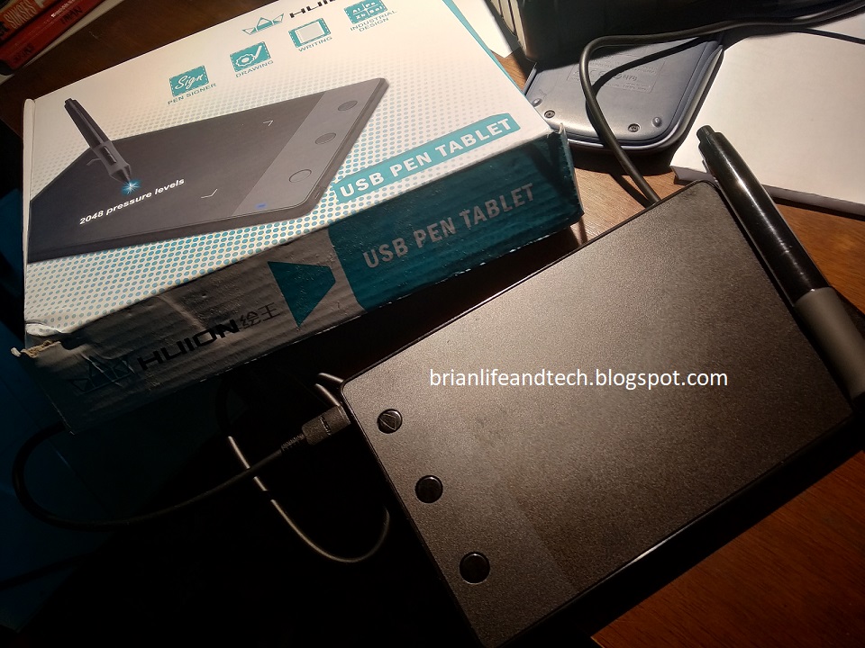 HUION H420 USB PEN TABLET PEN NOT WORKING. SOLVED