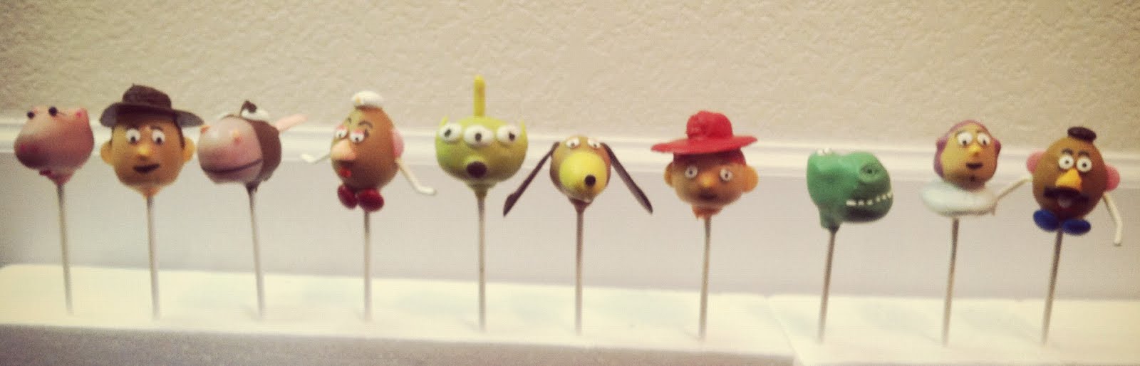 vypassetti cake pops Toy Story