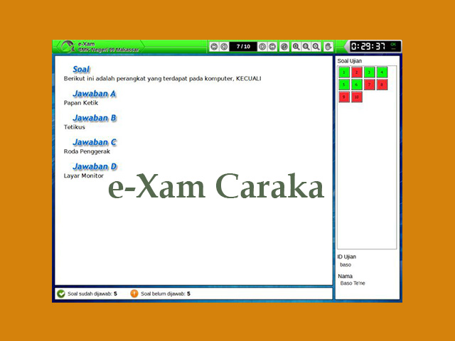 Cara Install Server eXam Caraka Belajar