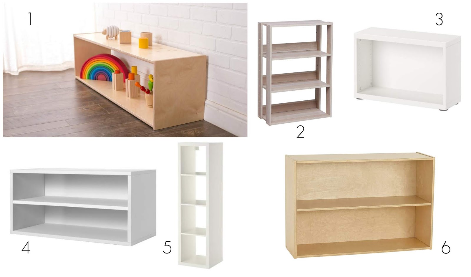 Montessori Friendly Infant Shelves to Love