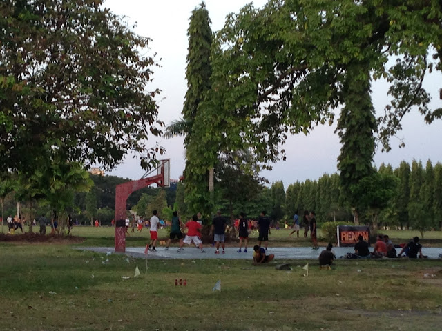 Bajra Sandi the city Park in Denpasar 