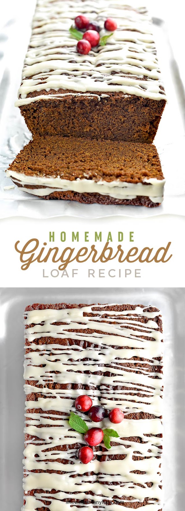 Homemade Gingerbread Loaf Recipe