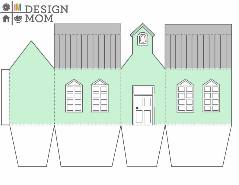 Развертка многоэтажного дома из бумаги своими руками схемы развертка