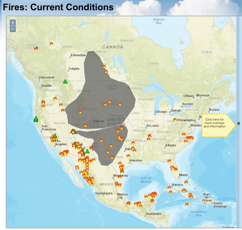 2017 North America Fire Map Map - 19577426 1970516586501358 6188637597146716808 O
