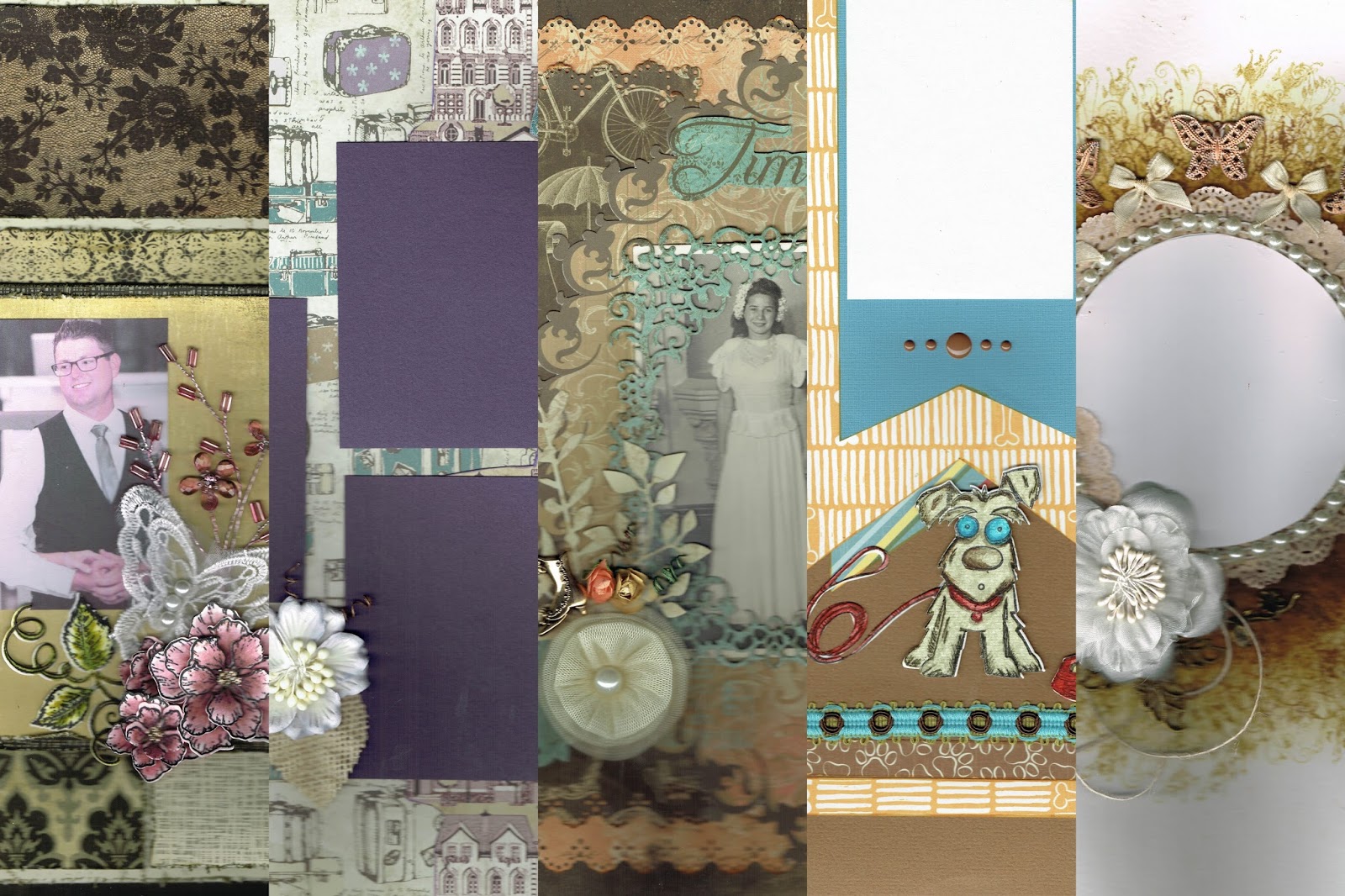 The Stampers Hut Monthly Scrapbook Kits Available