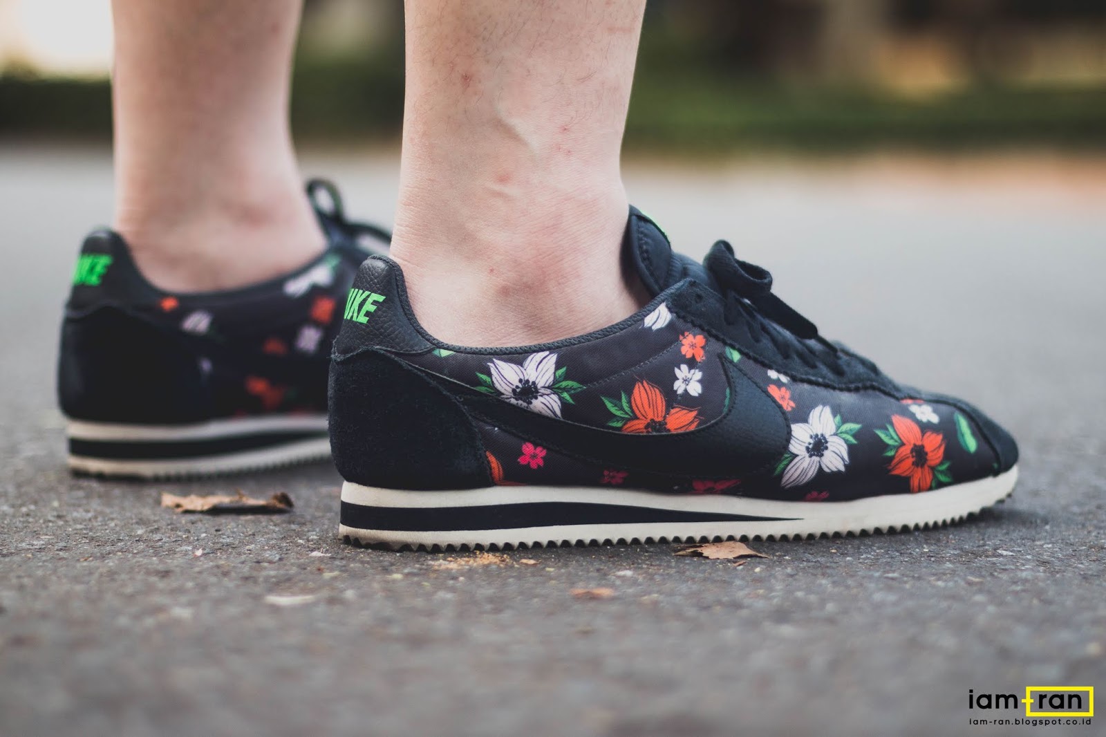 nike cortez basic floral