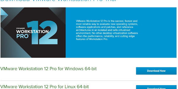 Download and Install Vmware Workstation 12 - Try it free