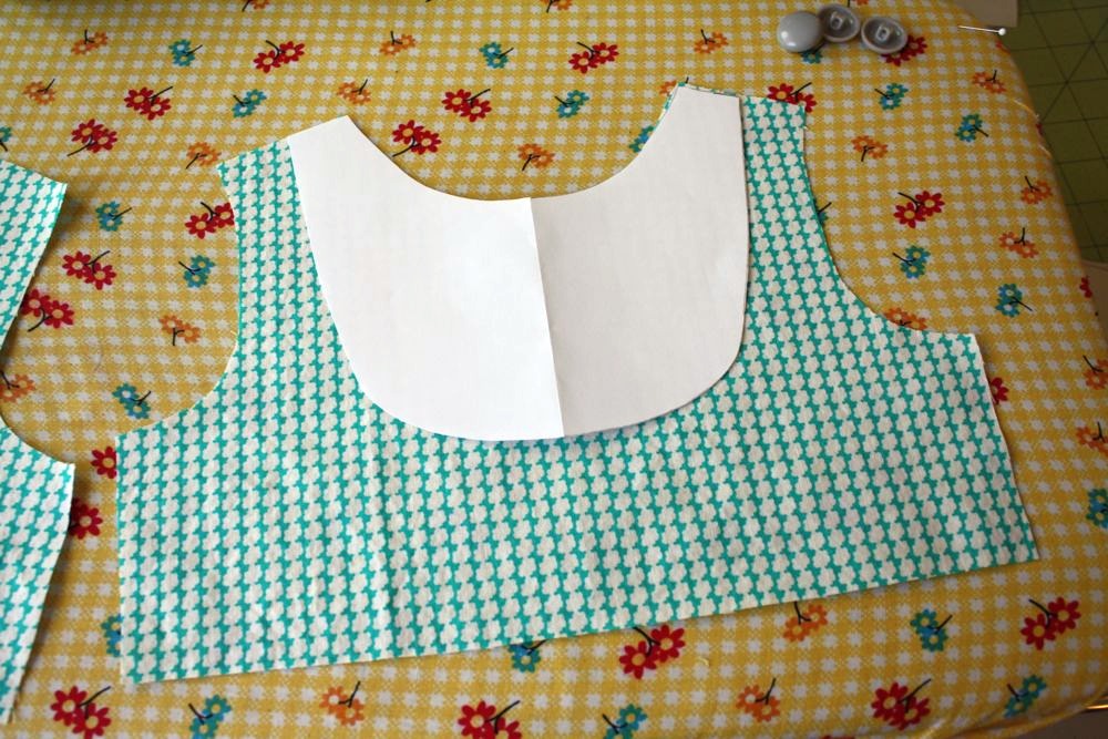 pleated yoke tutorial