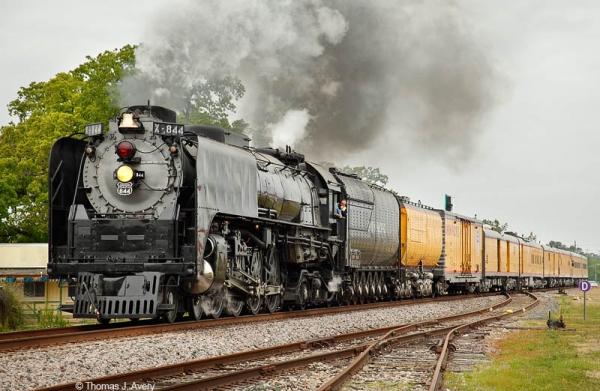 UP 844 steam train