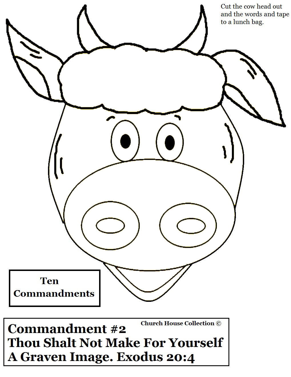 aaron and the golden calf coloring pages - photo #49