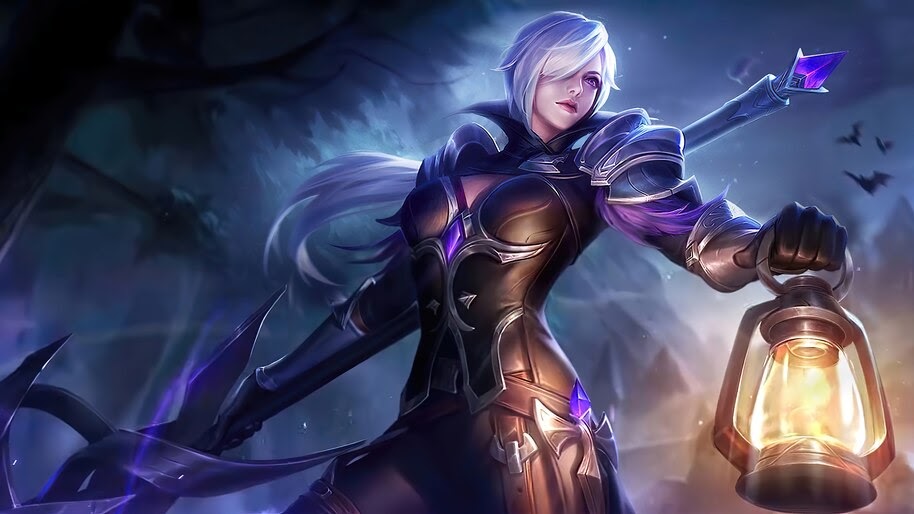 Silvanna, Midnight Justice, Mobile Legends, Skin, 4K, #5.1910