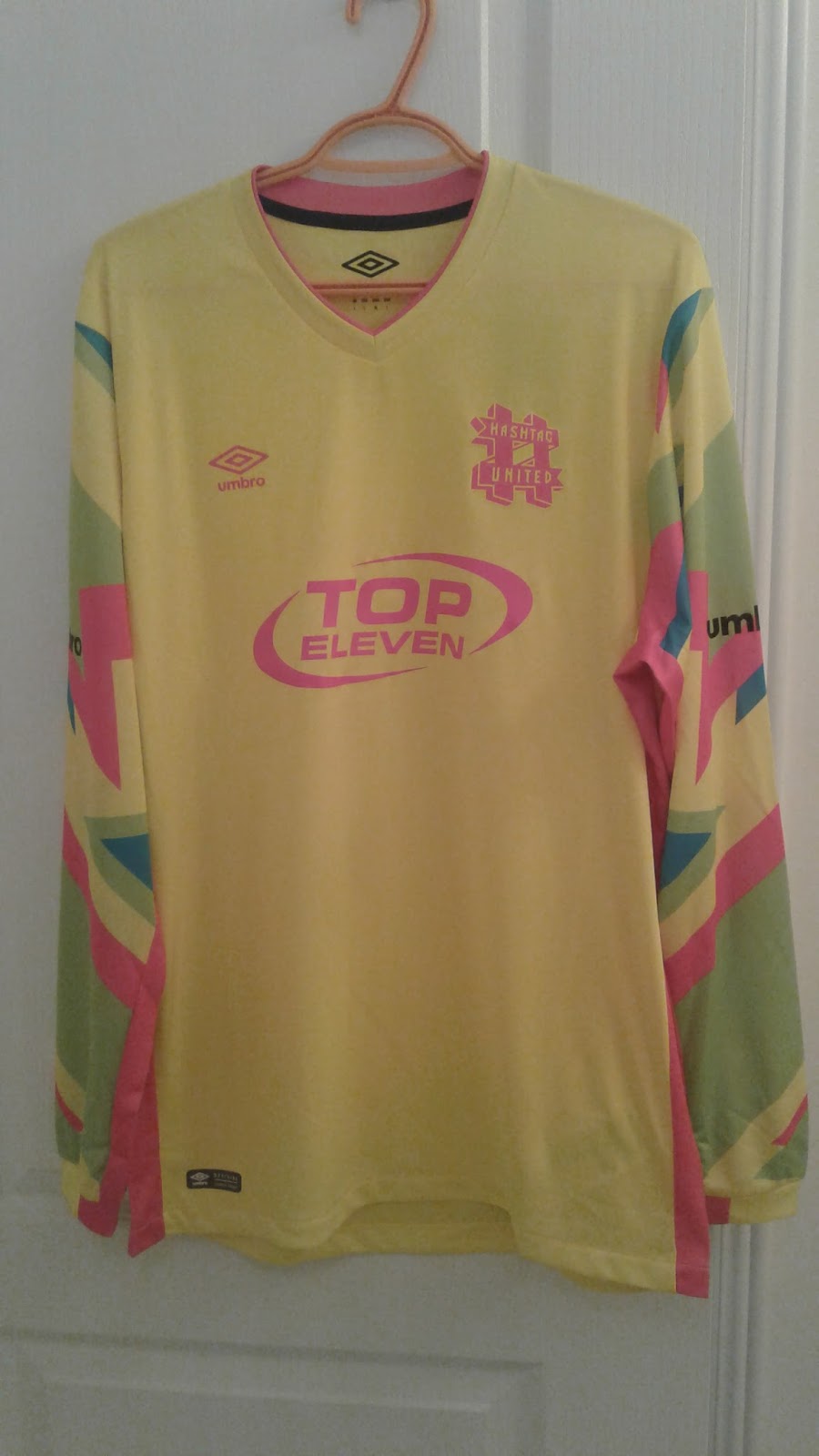 My Umbro Football Jerseys Collection Hashtag United 2017 3rd/GK jersey