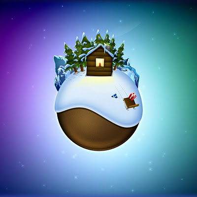 Christmas world download free wallpapers for Apple iPad