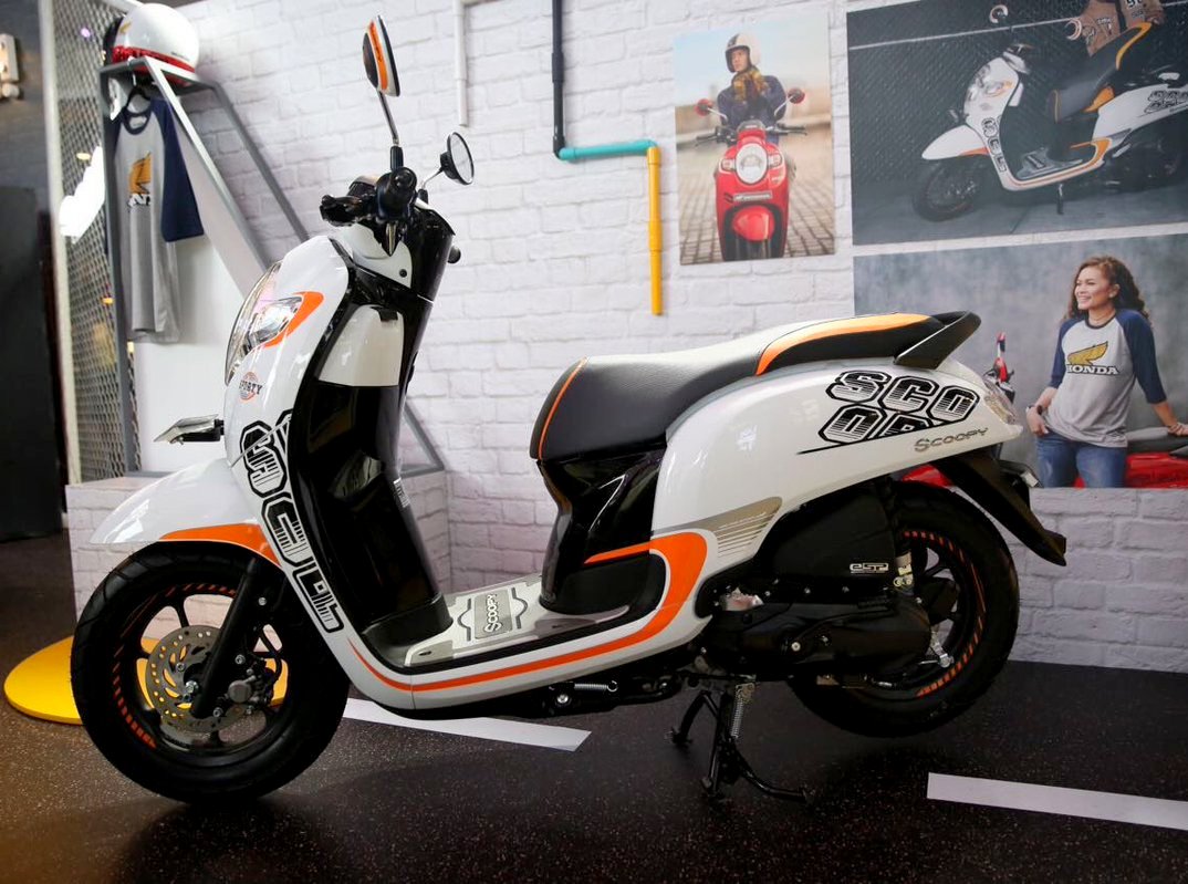 AHM Resmi Rilis All New Honda Scoopy 2017 Dengan Desain Baru Dan