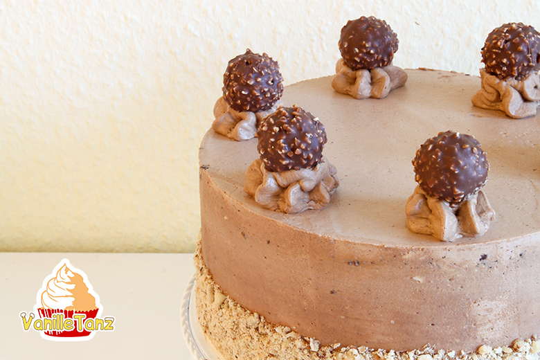 Ferrero-Rocher-Torte - VanilleTanz Ferrero-Rocher-Torte - VanilleTanz