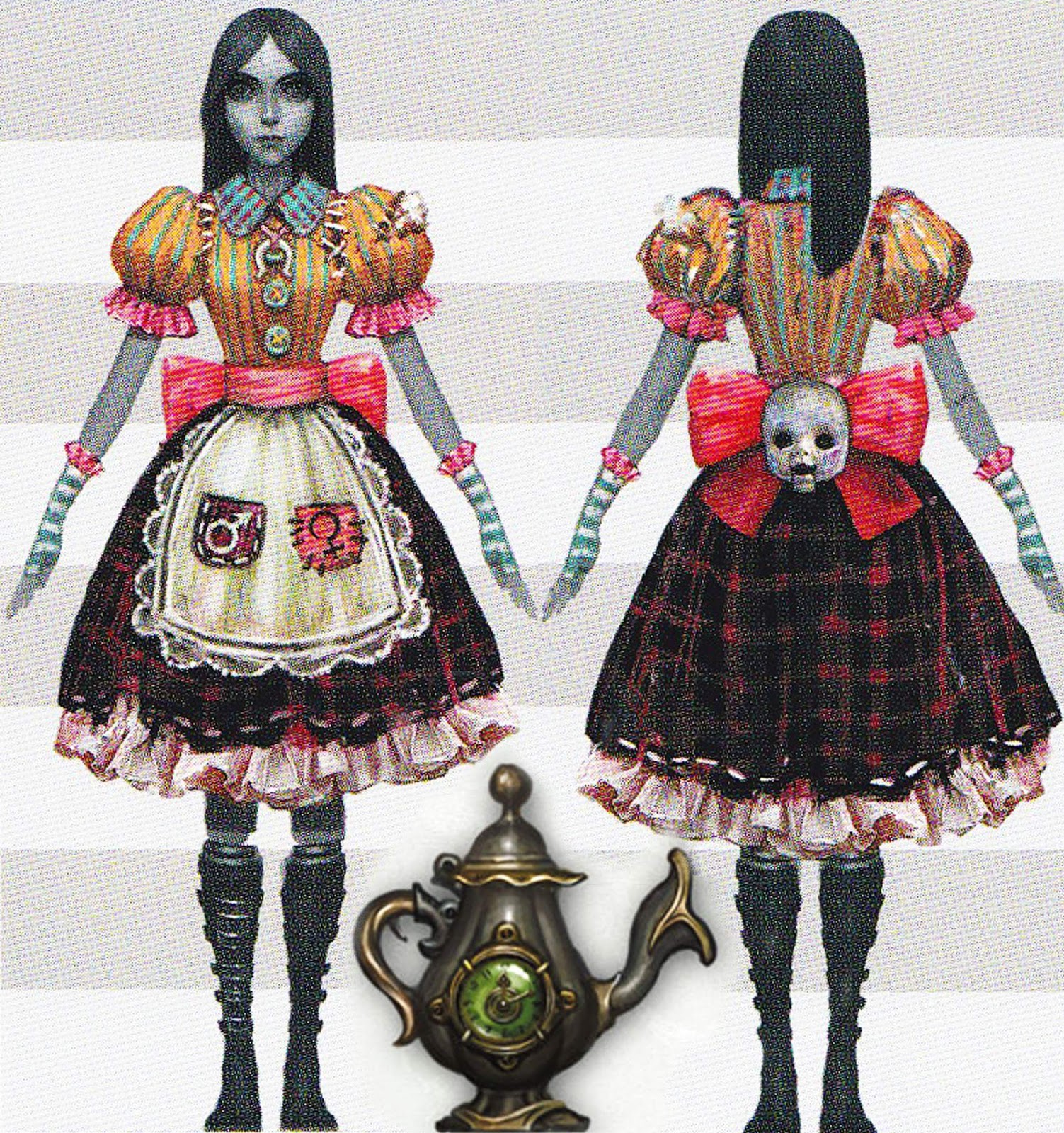 Alice from Madness Returns - Misstiched dress.