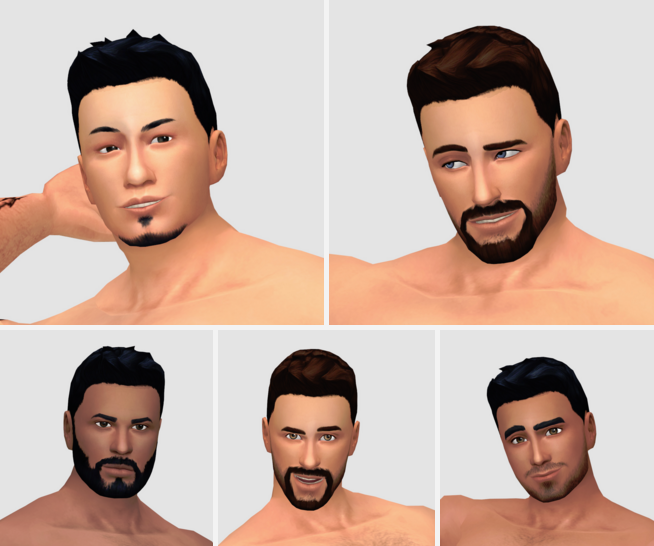 My Sims 4 Blog Horizon Hair For Males By Xldsims