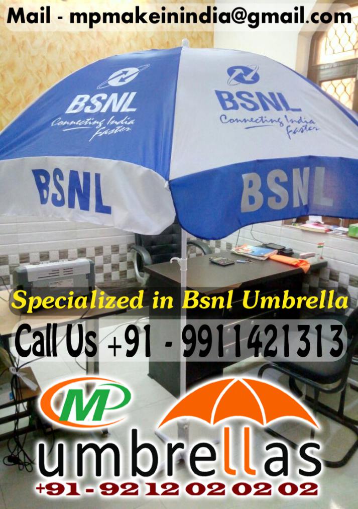 BSNL Promotional, Advertising, Marketing, Umbrellas, Canopies, Tents