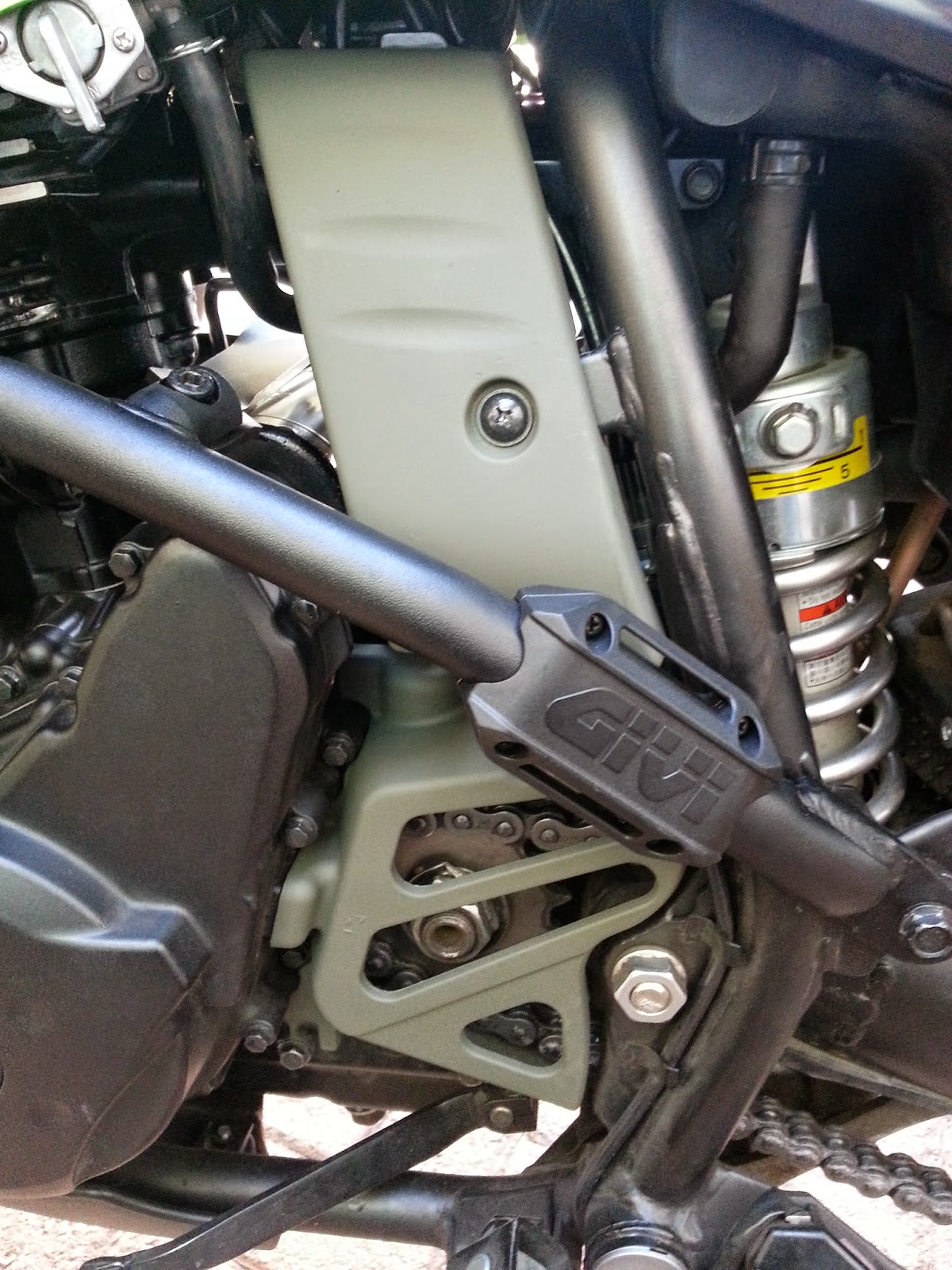 My KLR 650 Mods and farkles KLR650 Tool Tube