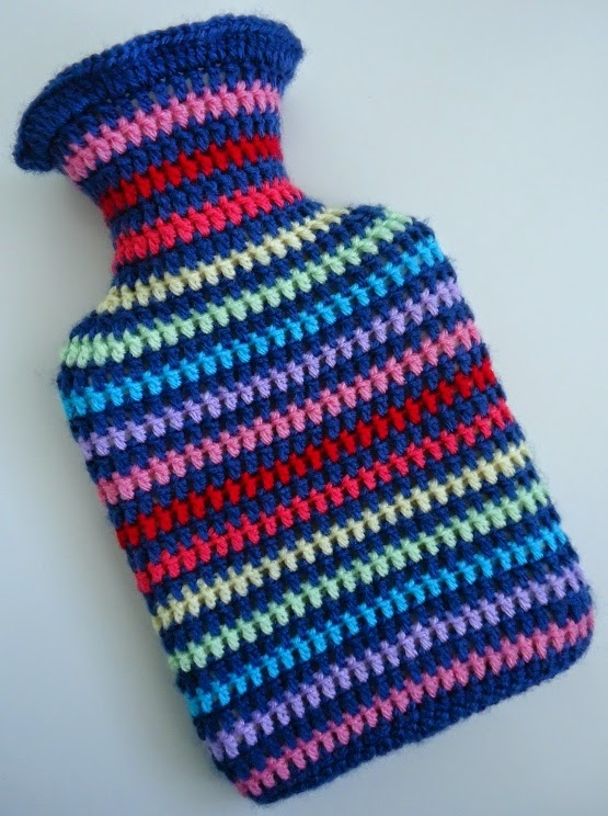 A Playful Stitch Crochet Hot Water Bottle Cover A Playful Stitch Crochet Hot Water Bottle Cover