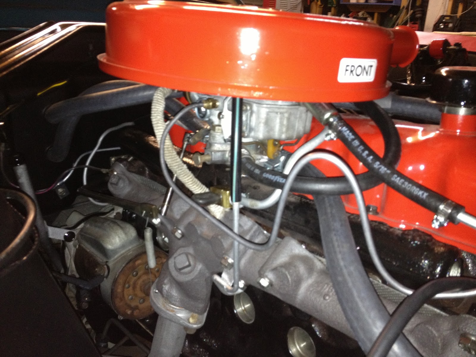 1965 Convertible Mustang Restoration: Carburetor replacement & rebuild