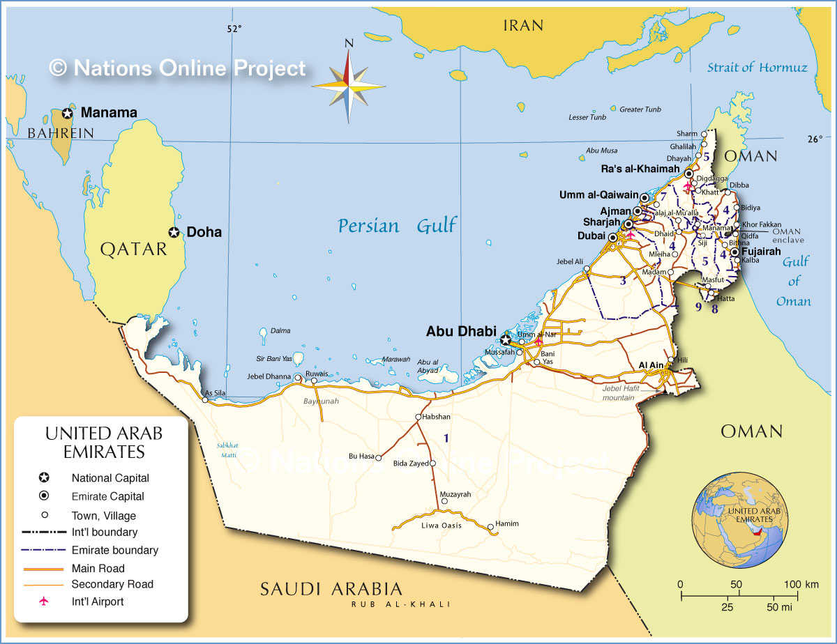 アラブ首長国連邦の地理 Geography Of The United Arab Emirates Japaneseclass Jp