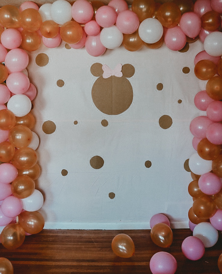 1st Birthday Minnie Mouse Themed Lex Loves M