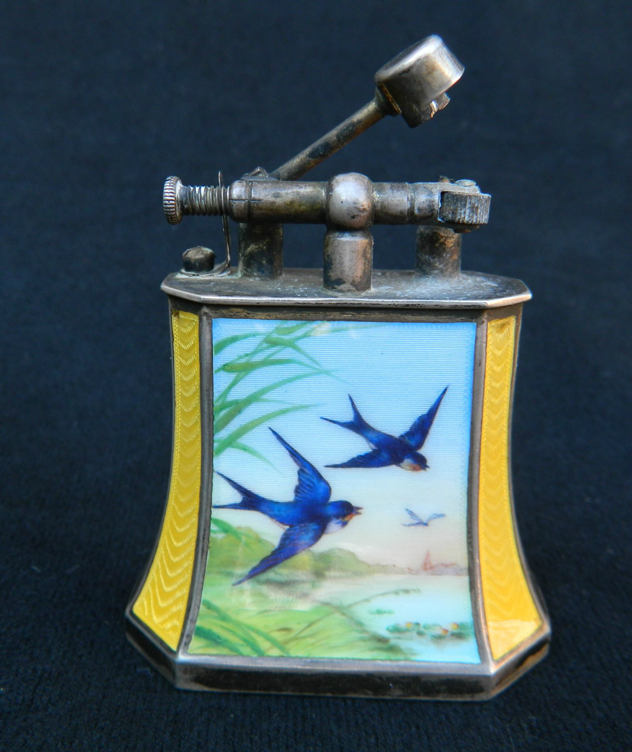 Table lighters collectors' guide eBay Dunhill Unique Table LiftArm