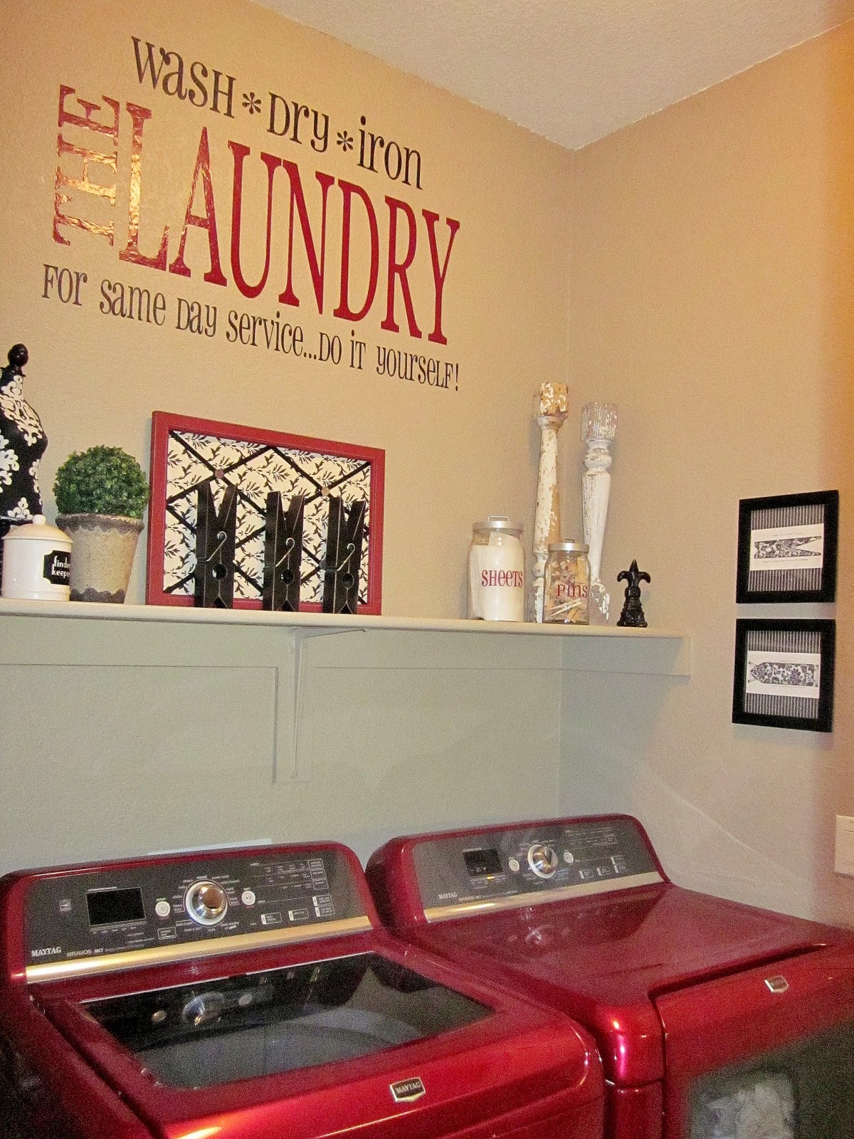 Adorable Antics: Laundry Room Decorations (on NO budget) Adorable Antics: Laundry Room Decorations (on NO budget) on Laundry Decoration
id=23439