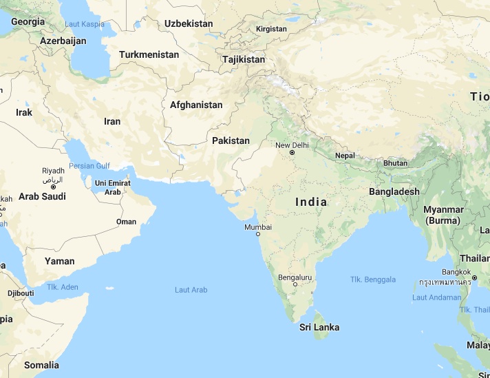 7 Nama Negara di Asia Selatan, Ibukota dan Mata Uangnya