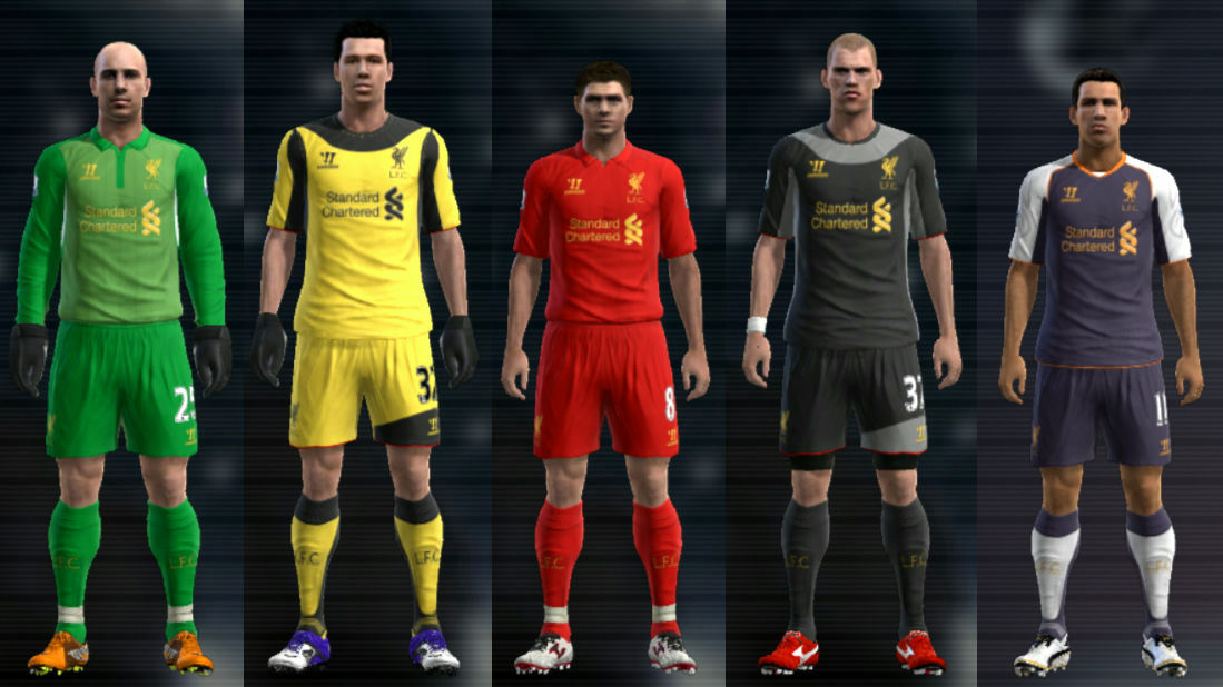 Liverpool 12-13 Kit Set by Cuky *Update* - PESEdit Blog