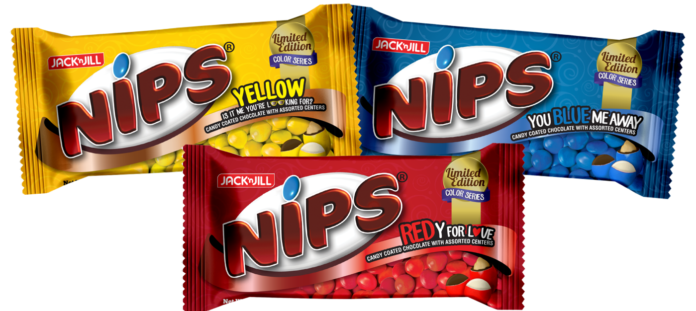 Express yourself through color with the limited edition Nips Color