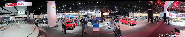 auto show panorama, detroit auto show, north american international