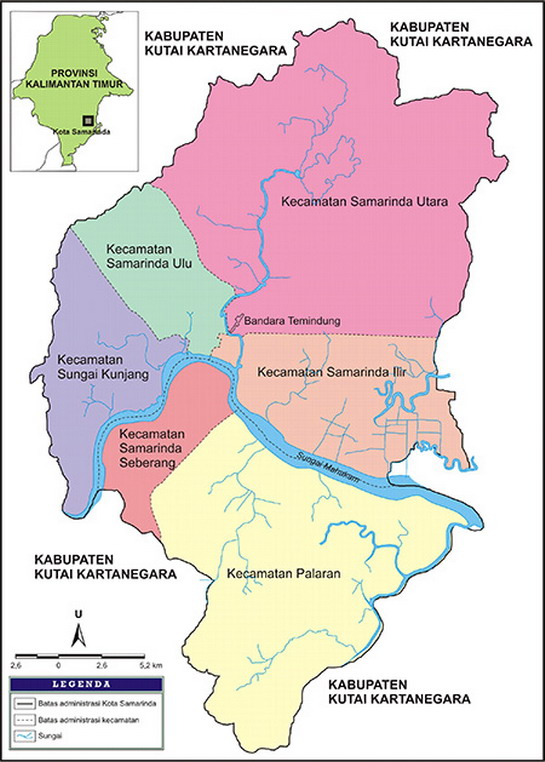 SEJARAH KOTA DAN KABUPATEN: Kota Samarinda